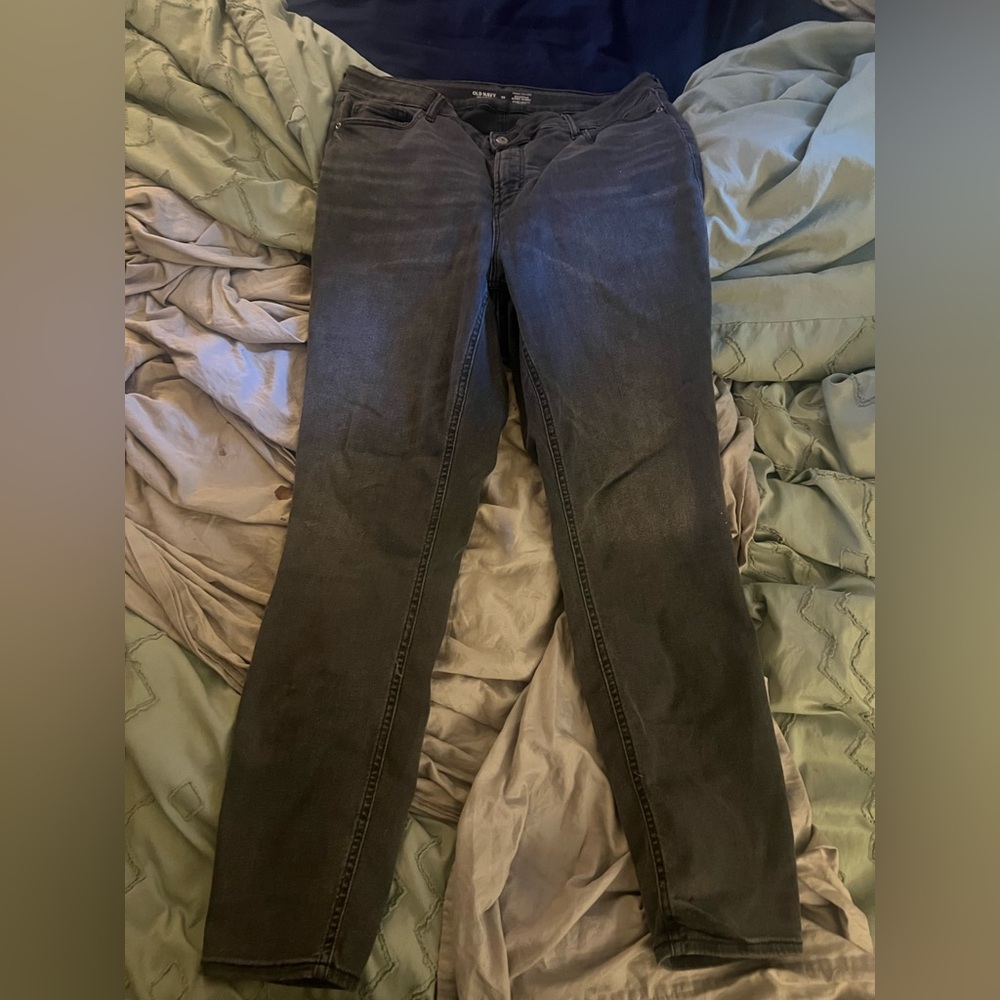 Old Navy Women's Skinny Jeans - Dark Gray